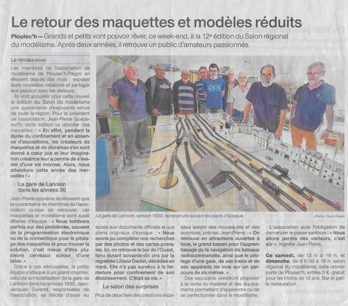 Ouest france 01 10 21