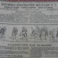 Mouchoir d'instruction militaire n°7